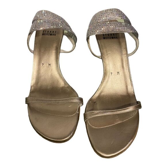 #150 STAURT WEITZMAN embellished heels - Picture 2 of 6